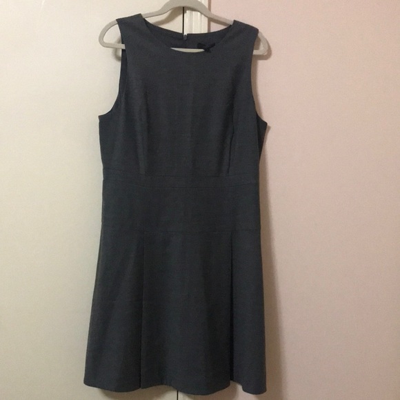 J. CREW WOMENS WOOL BLEND SLEEVELESS BOXED PLEATED DRESS - Picture 4 of 15